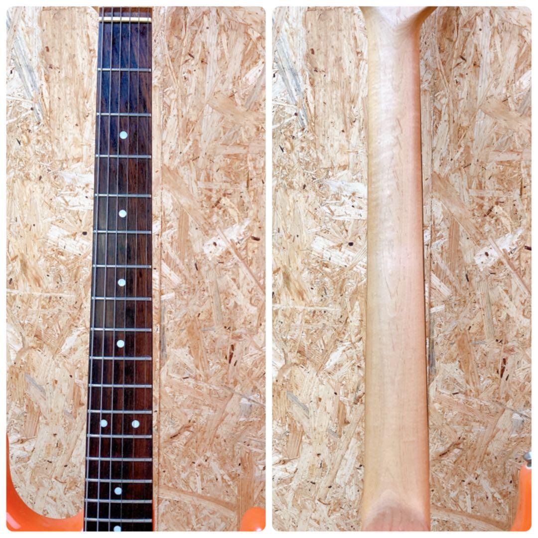 SELDER セルダー　ストラトキャスター　オレンジ　エレキギター