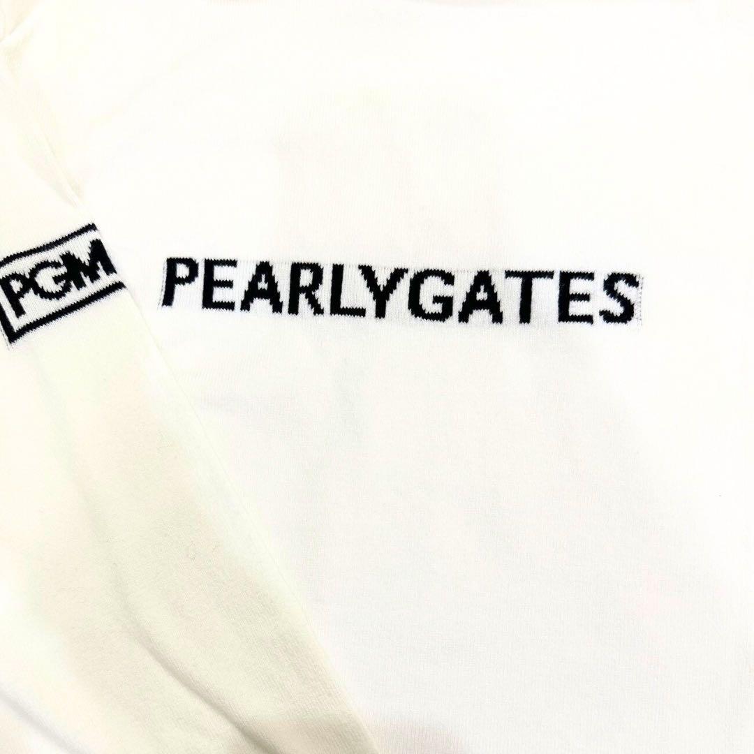 パーリゲーツ　PEARLYGATES 新品　トップス　ホワイト　タグ付き