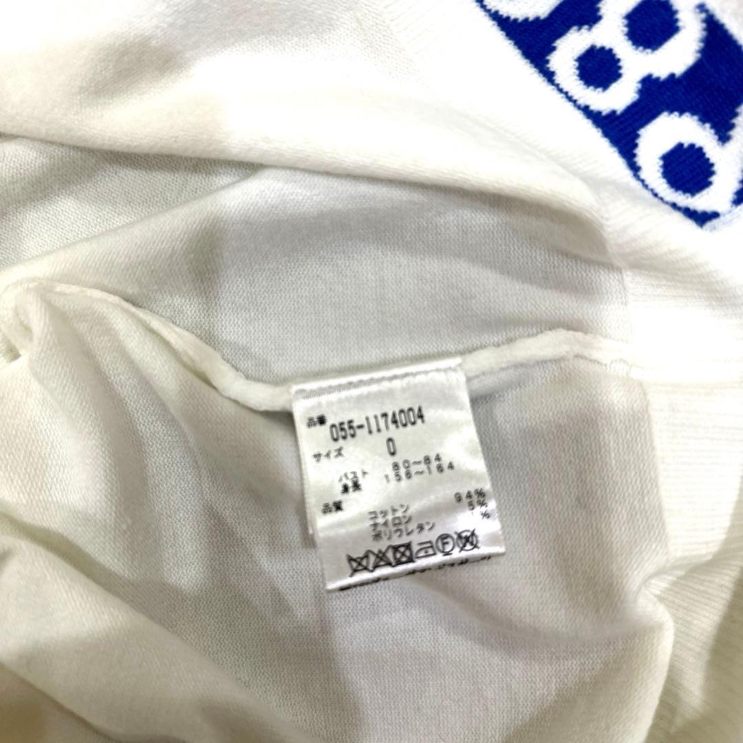 パーリゲーツ　PEARLYGATES 新品　トップス　ホワイト　タグ付き