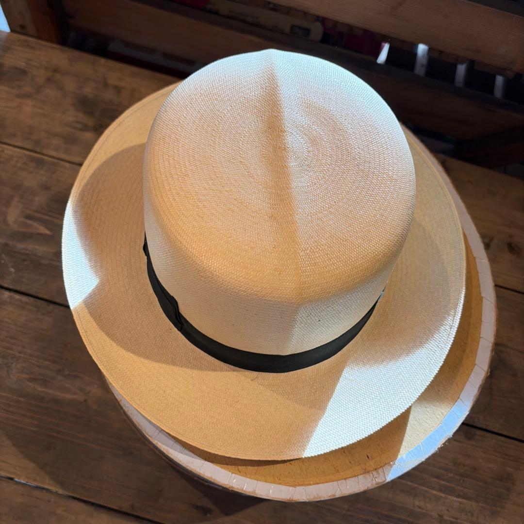 【genius Panama】　パナマハット　カンカン帽