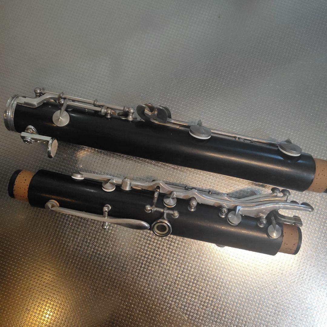 ビッフェ-クランポン木製クラリネット ケース付きタンポ、コルク交換済み