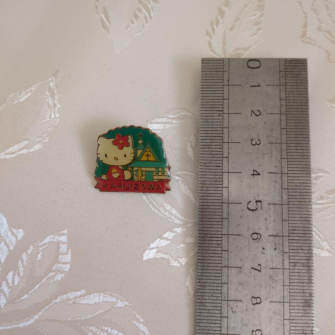 【レトロ御当地KITTY】SANRIOサンリオハローキティ 軽井沢 ピンバッジ