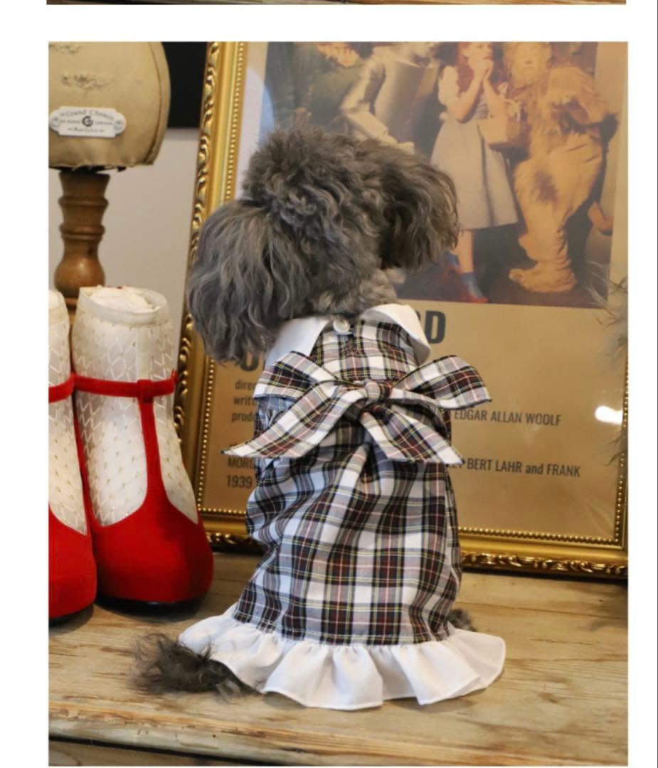 アトリエgg★ドロシーワンピース16完売品★美品チェック18