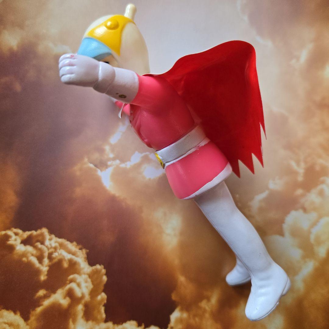 万創　ガッチャマン　白鳥のジュン　ソフビ