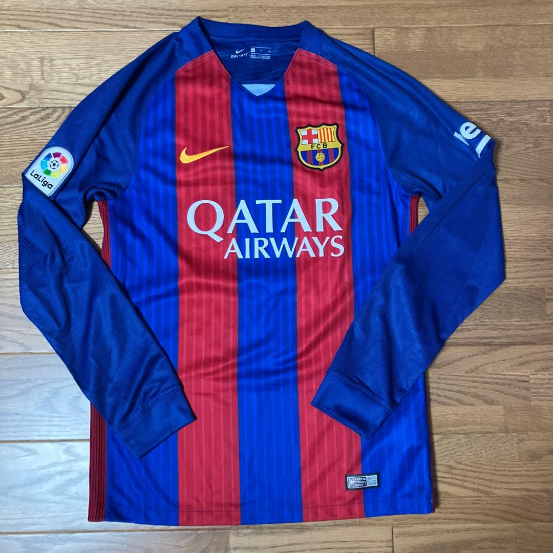 【希少/正規品】バルセロナ メッシ 長袖ユニフォーム