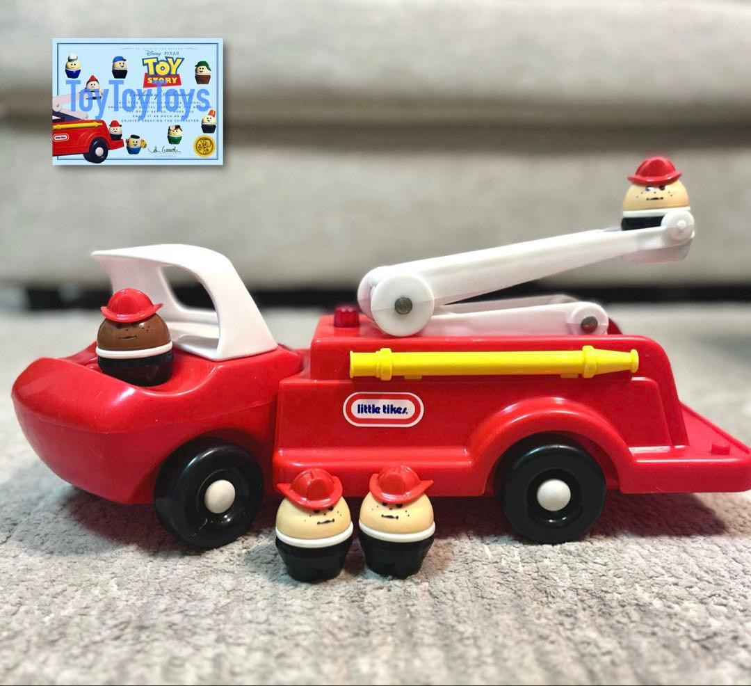 リトルタイクス トドルトッツ ヴィンテージ ディズニー トイストーリー消防車