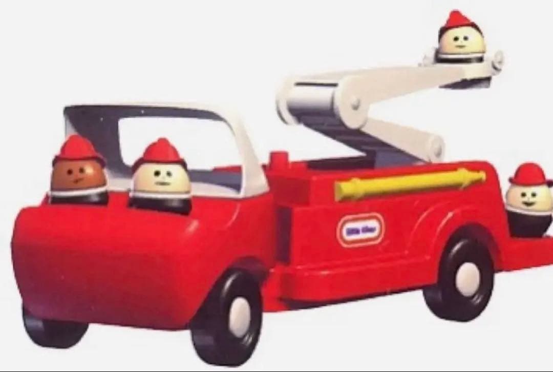 リトルタイクス トドルトッツ ヴィンテージ ディズニー トイストーリー消防車