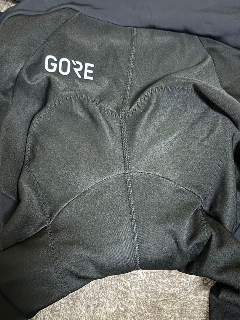 GORE ウィンドストッパー機能付き ビブタイツ 裏起毛 Sサイズ