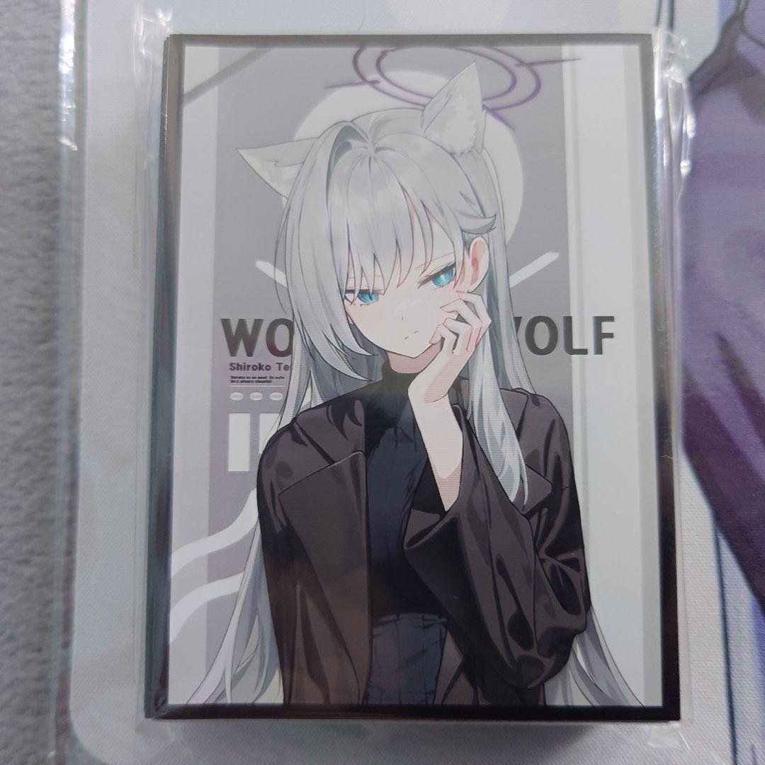 α1 ブルアカ ジャケット&黒セーター シロコテラー スリーブ&プレイマット