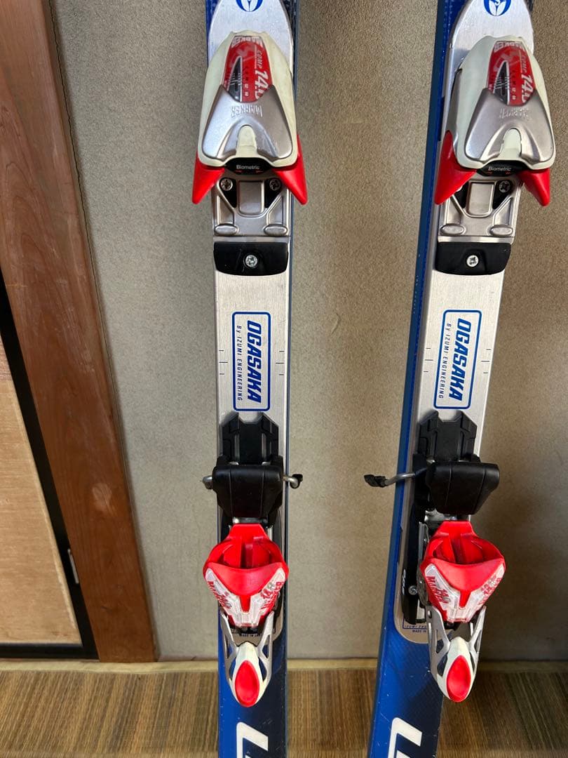 OGASAKA TRIUN G スキー ビンディング、プレート付き　　アルペン用