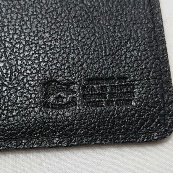 IL BISONTE イルビゾンテ A5ノートカバー ブラック