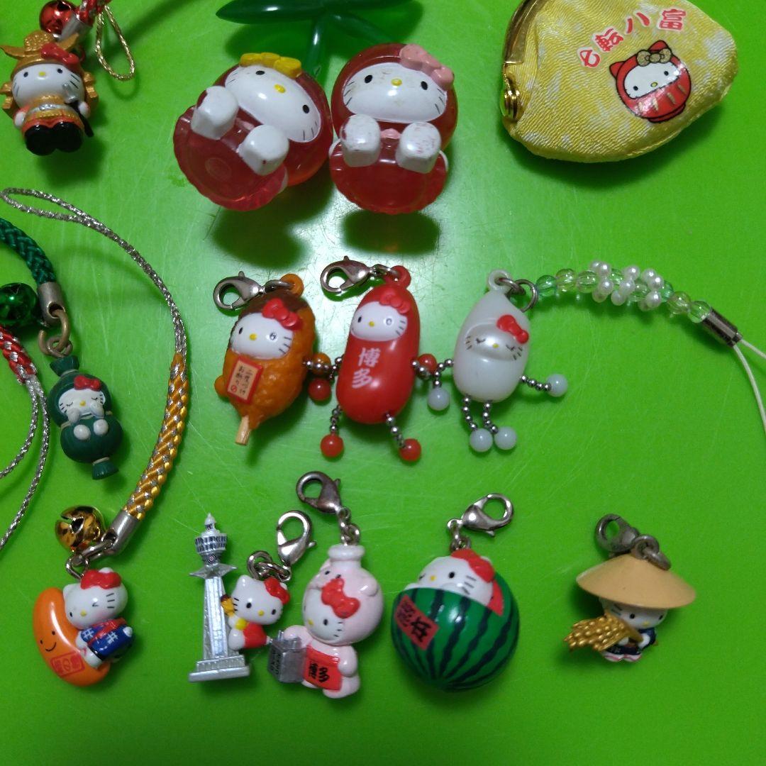ハローキティ ストラップ　根付　ファスナーマスコット　キーホルダー　ご当地　限定