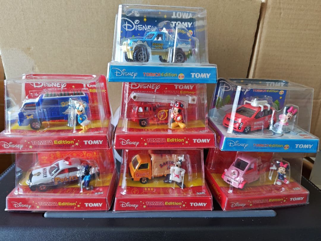トミカ ディズニーキャラクター・トミカエディション 7台セット