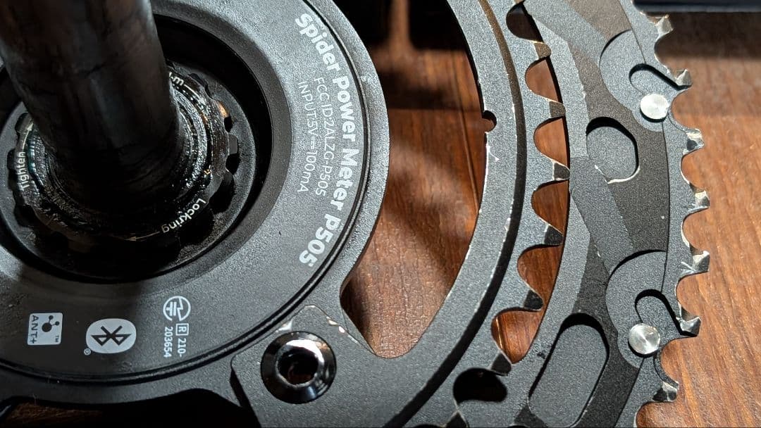 QED PES パワーメーター 172.5mm 53✕39