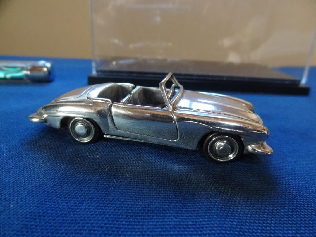 イタリア製 スターリングシルバー ベンツSM5563 カブリオレ ミニカー