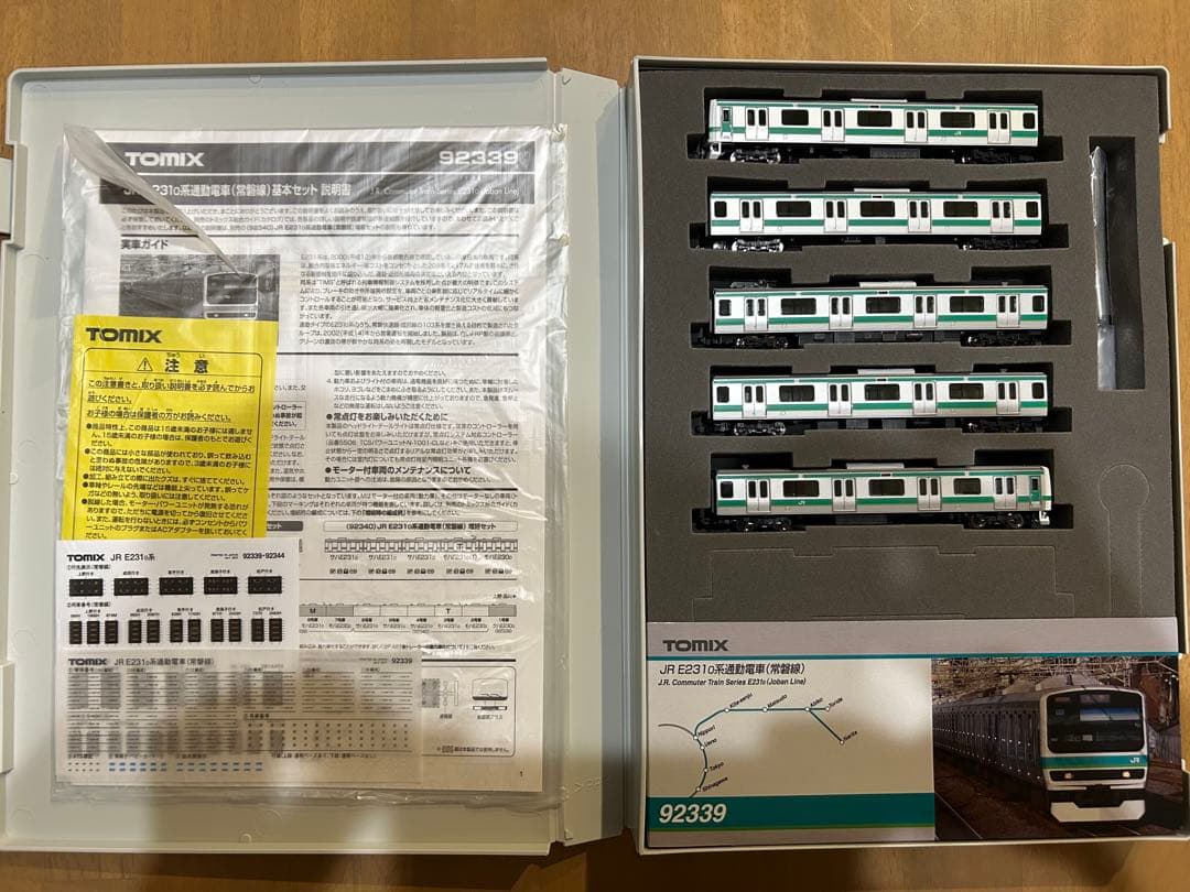 【難あり】tomix 92339 E231系 常磐線 基本セット