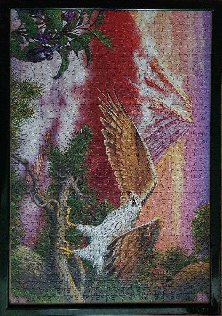 希少品 ジグソーパズル 1000ピース 一富士二鷹三茄子