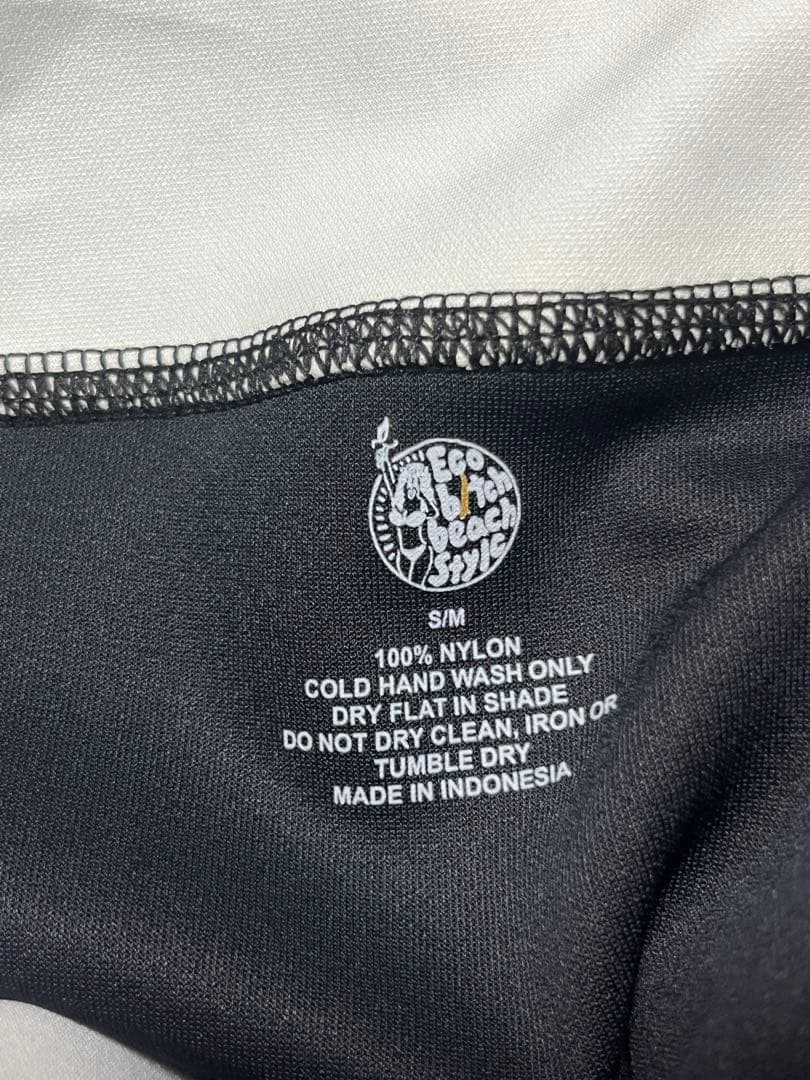 新品未使用 S/M ロンスプ　エコビッチビーチスタイル　ブラック系