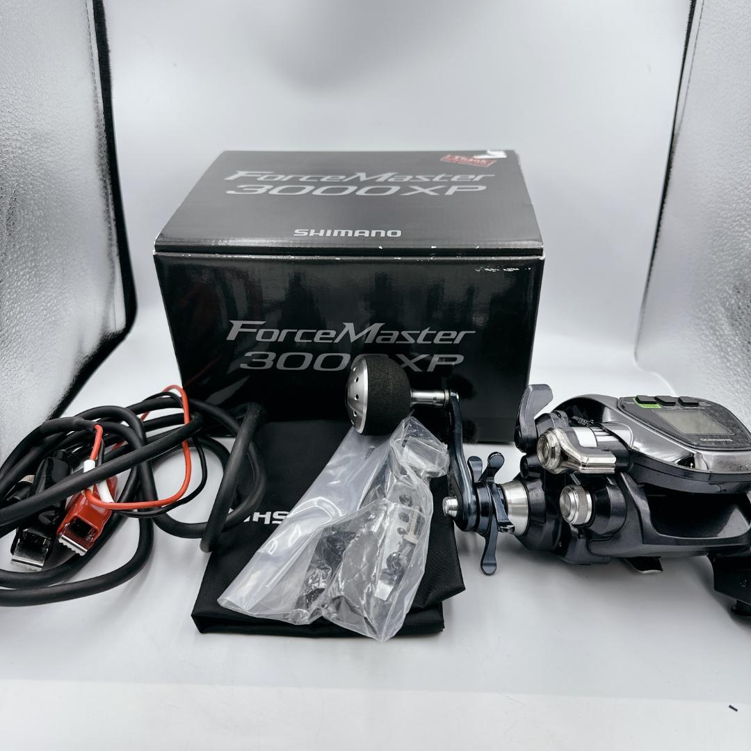 【概ね美品】SHIMANO 17フォースマスター 3000XP 電動リール