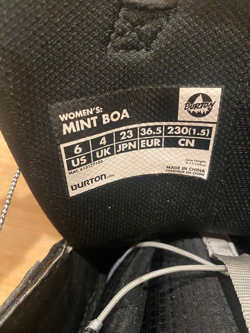 Burton Mint スノーボードブーツ ブラック