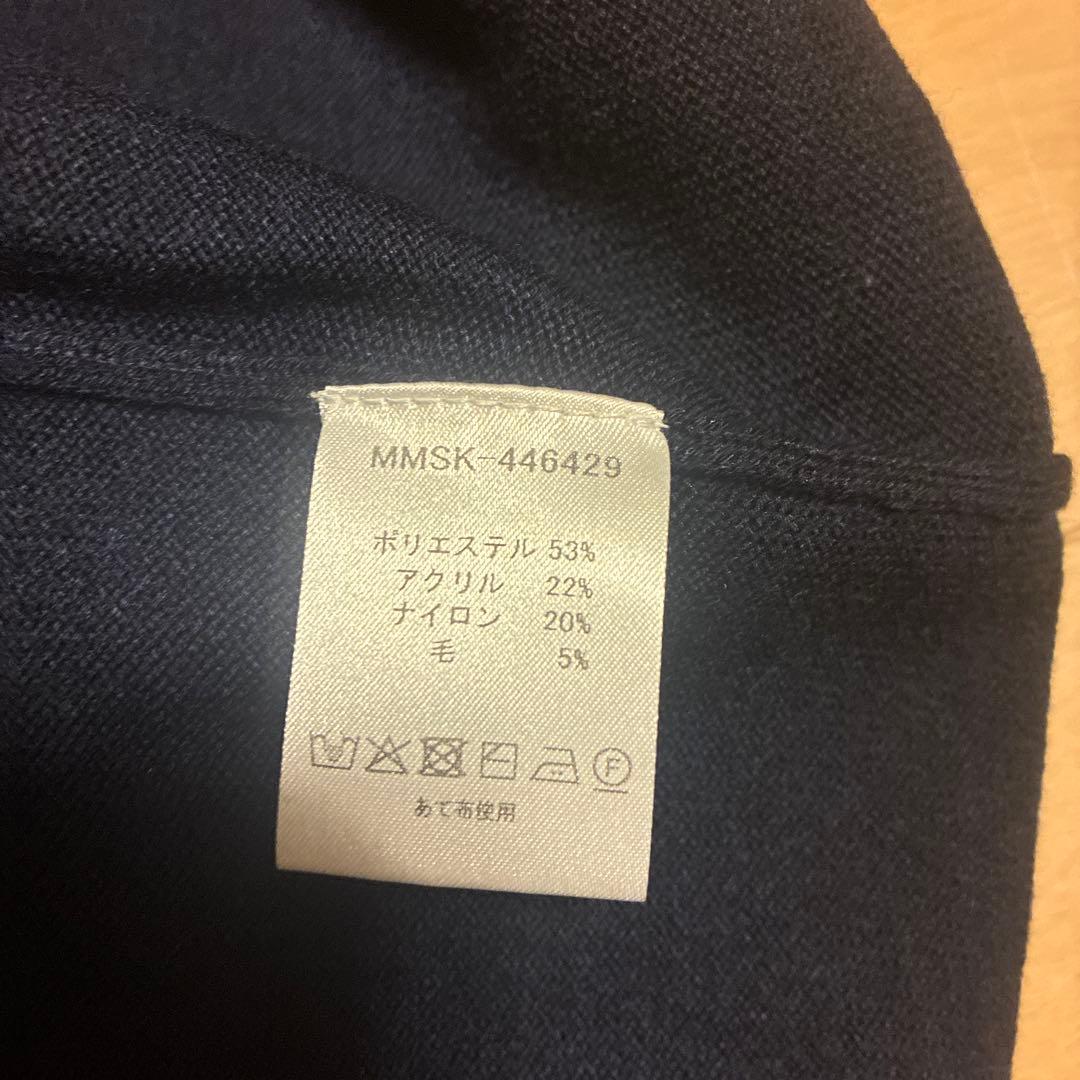 ムータマリンゴルフ ゴルフウェア メンズ スジェントル クルーネックセーター