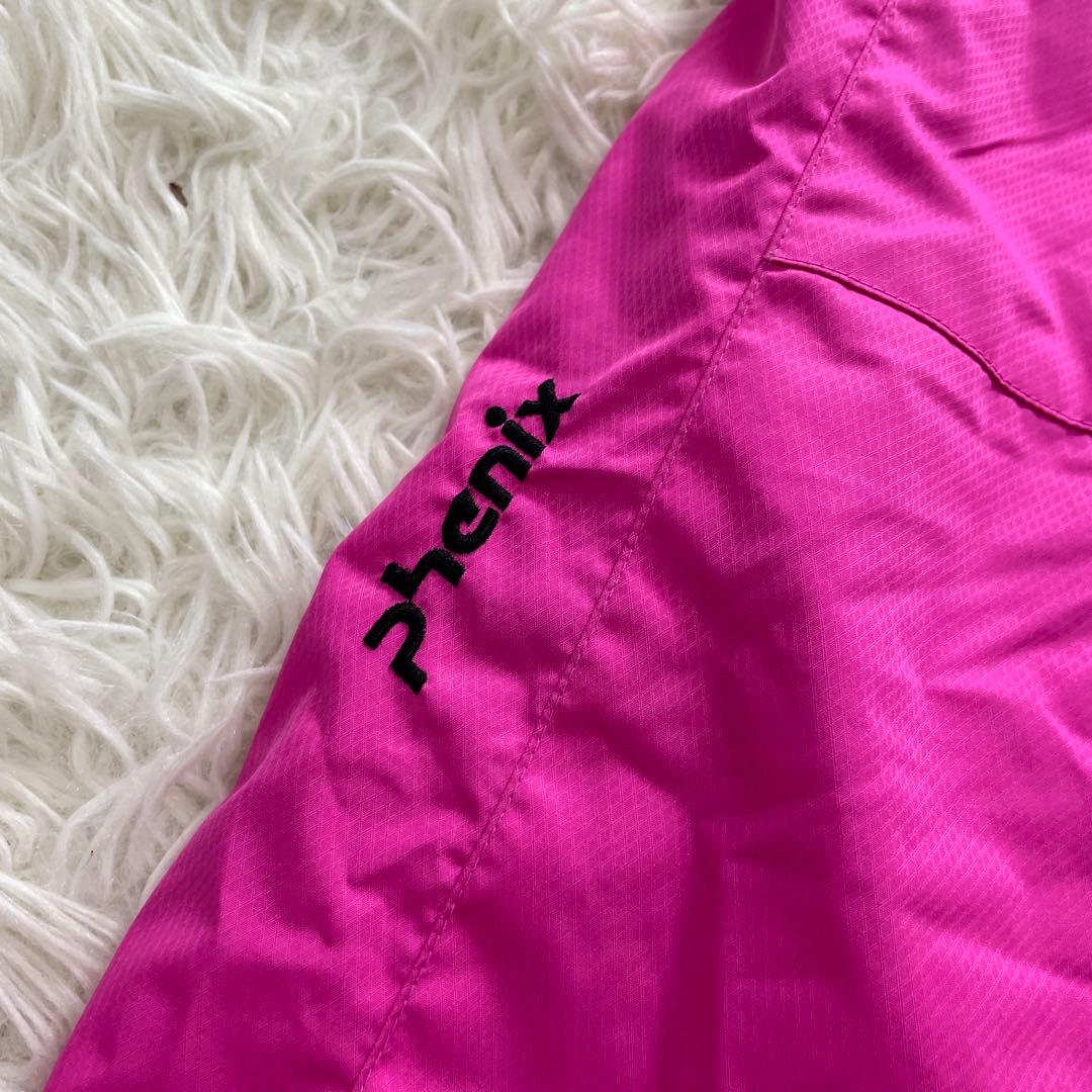 美品✨フェニックス スキーウェア 上下 セット M 160 レディース 黒 総柄