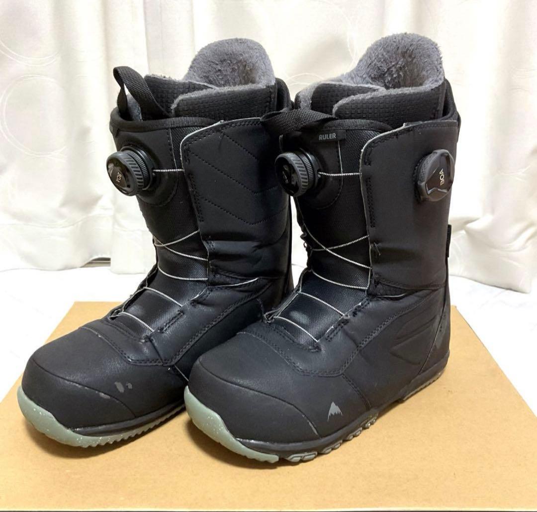 BURTON RULER BOA ワイド ブラック 26cmスノボブーツ