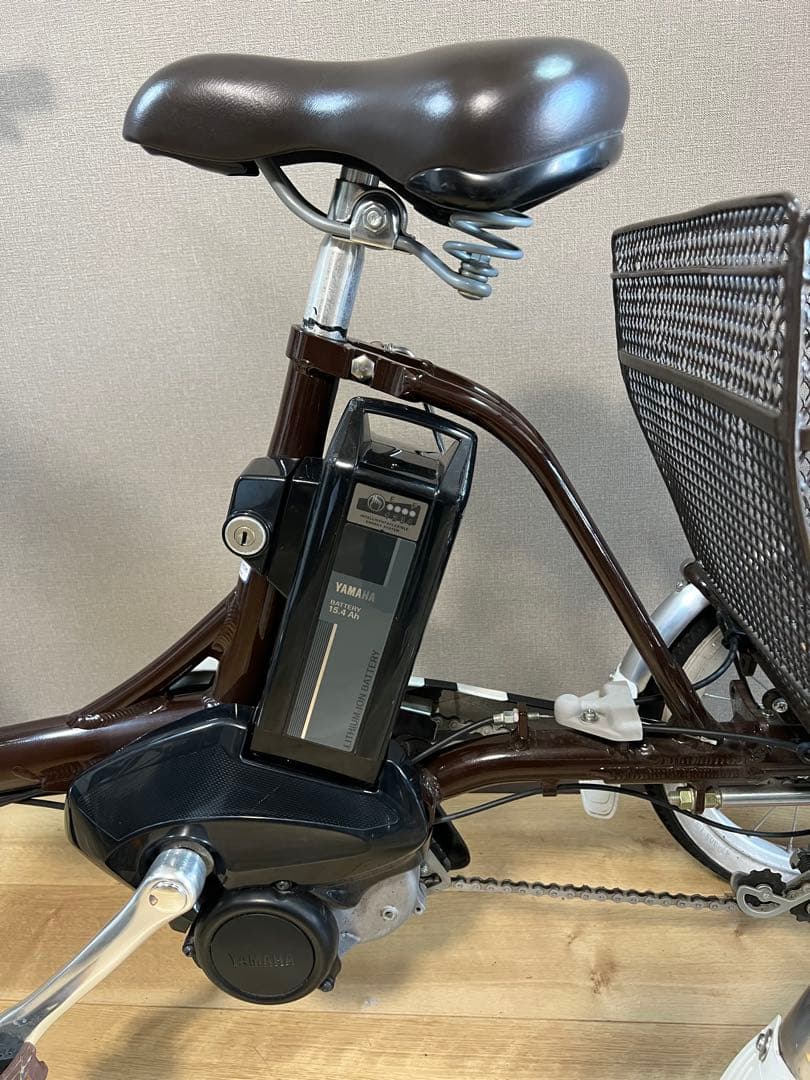 美品✨ ヤマハ電動自転車、バッテリー15.4Ah