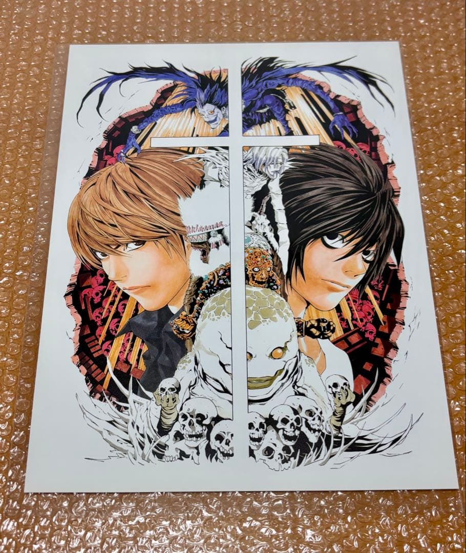 デスノート カラー原画レプリカ3枚セット 複製原画 複製原稿