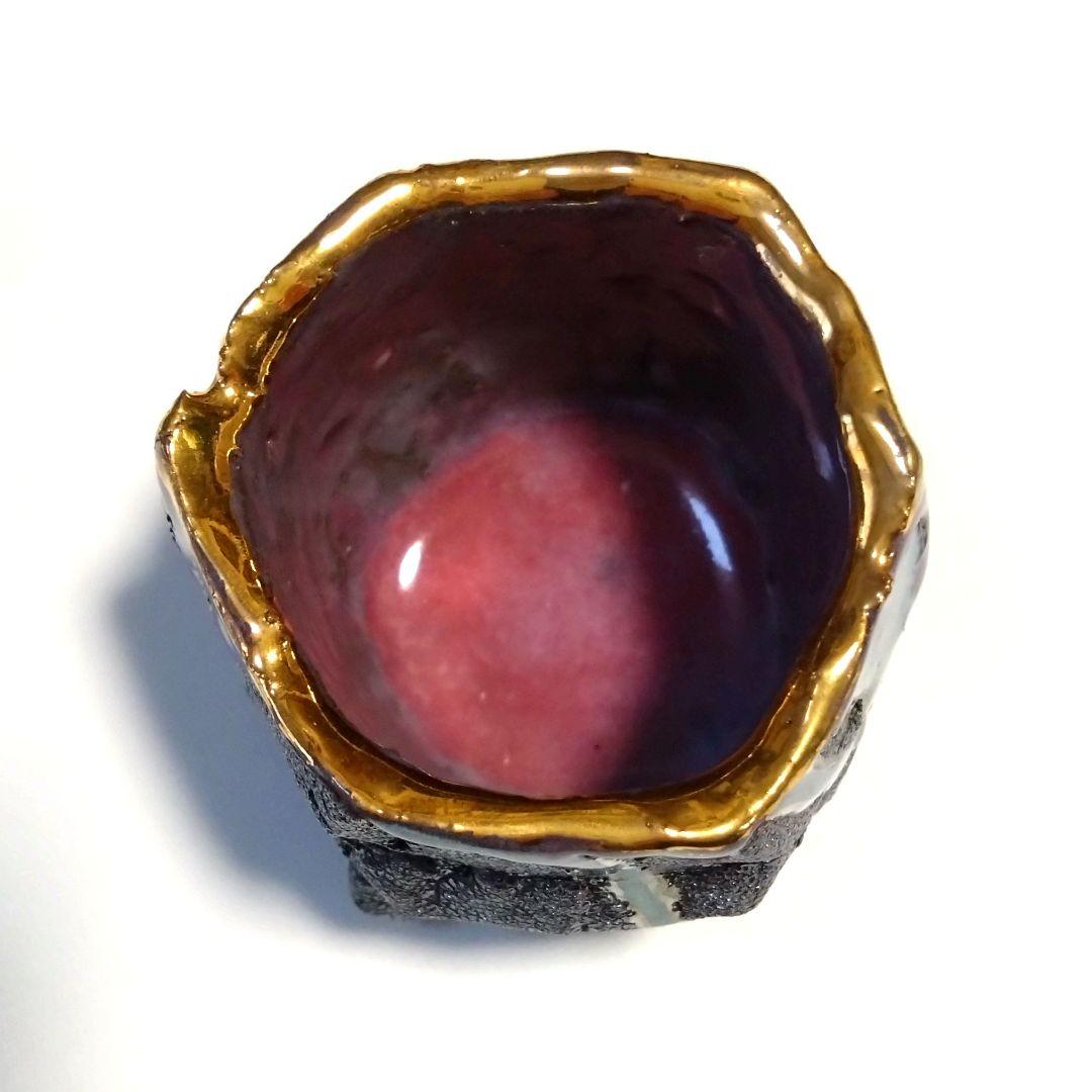 市川透　VANISHING POINT　ぐい呑　備前　酒器