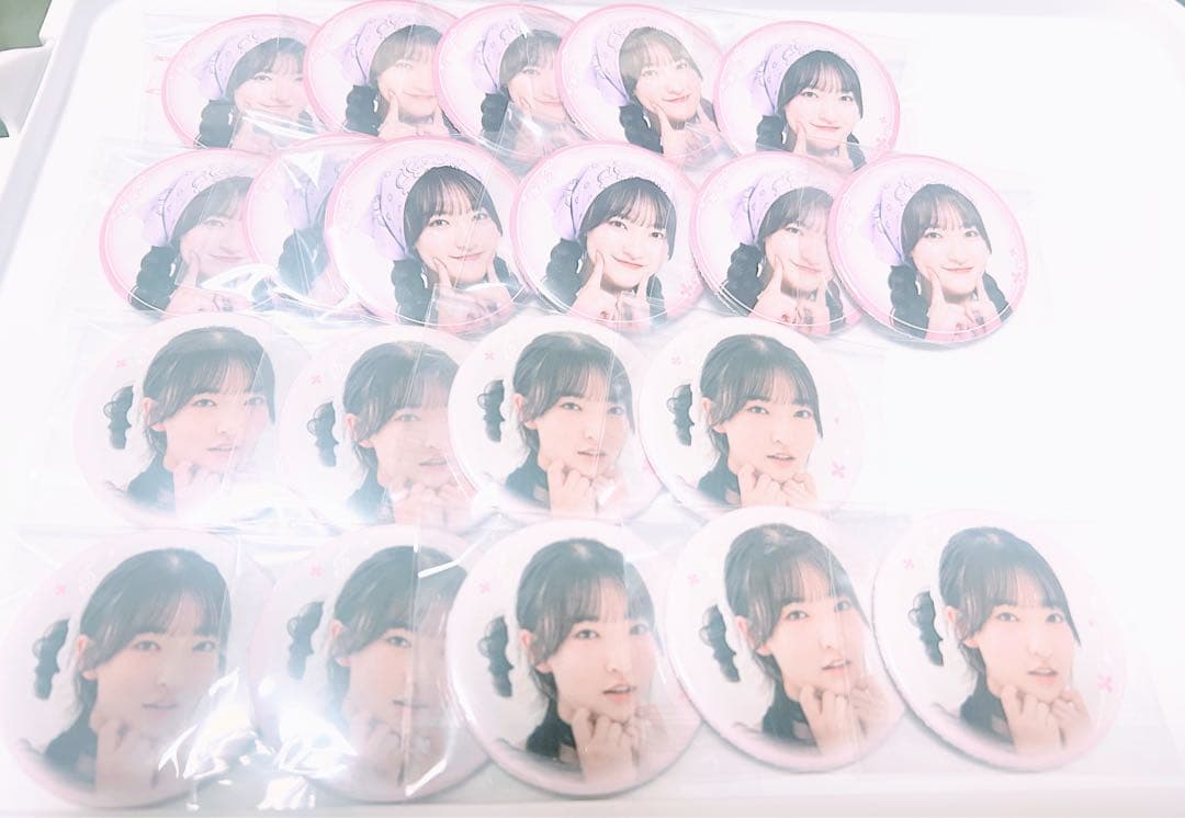 上村梨々香 缶バッジ 20個