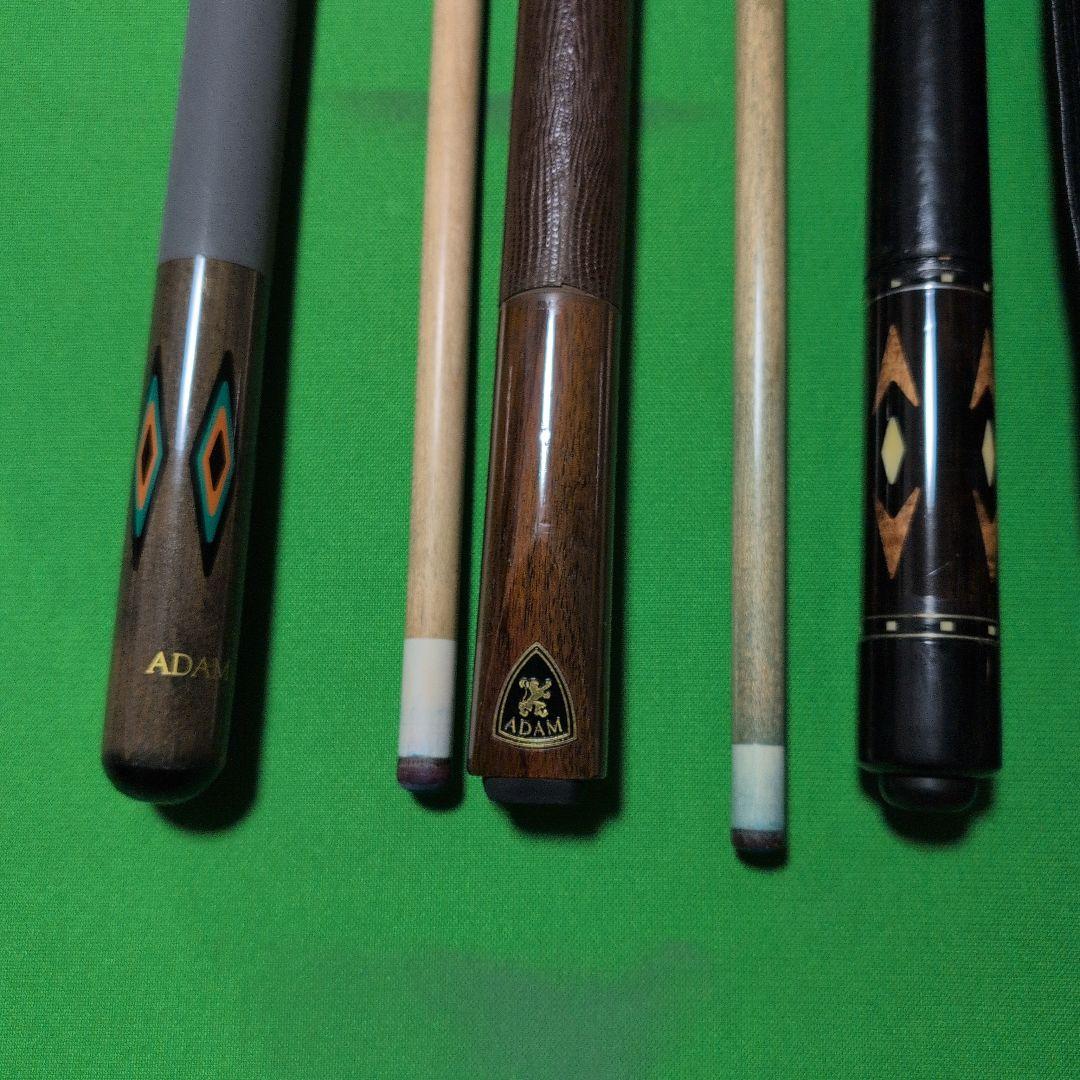 ビリヤードキュー、ケースセット