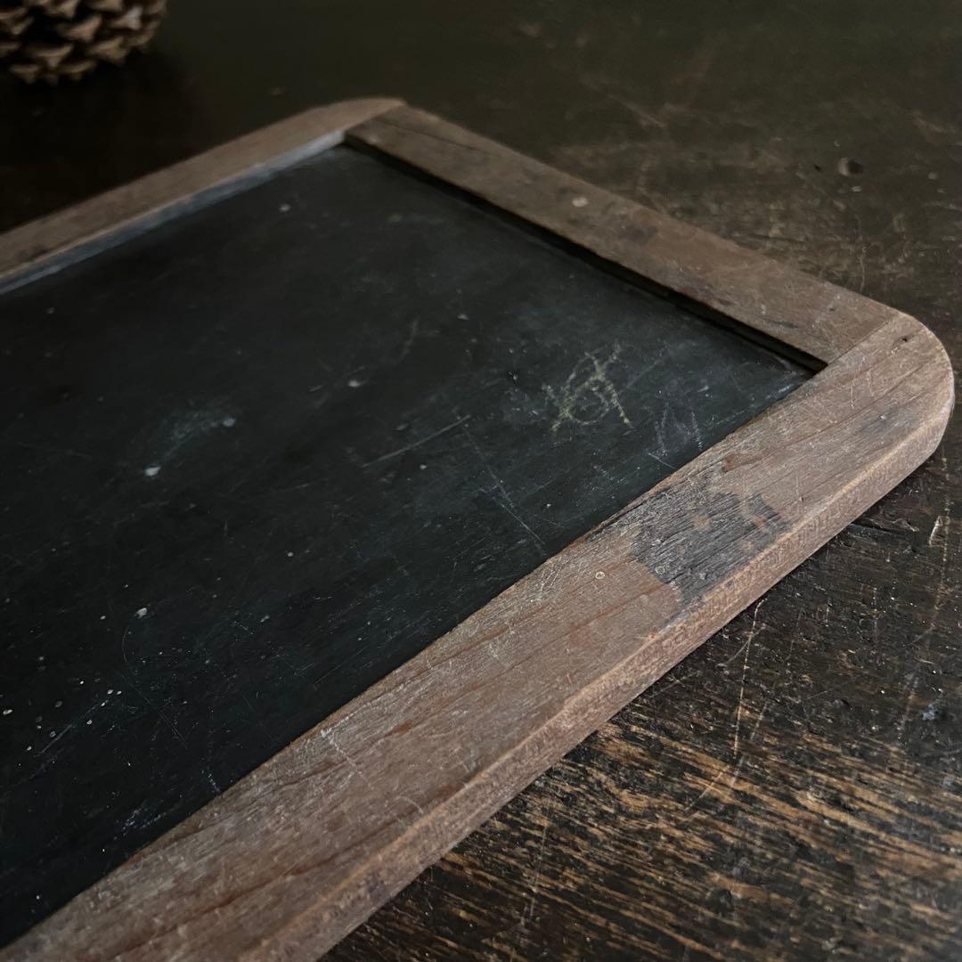アンティーク　石板　黒板　メッセージボード　大正浪漫　カフェボード　店舗什器