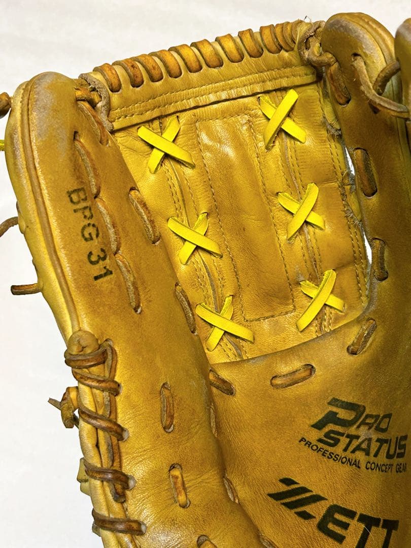 ★硬式用・投手★ ZETT プロステイタス ピッチャーグローブ オイルメンテ済