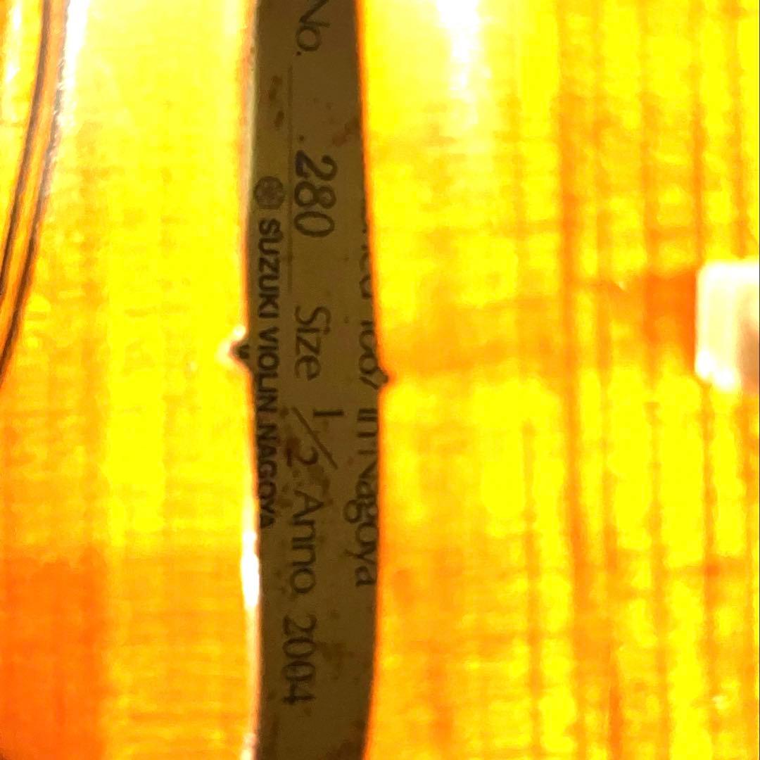 【美品】 スズキ バイオリン No.280 1/2サイズ 2004年製