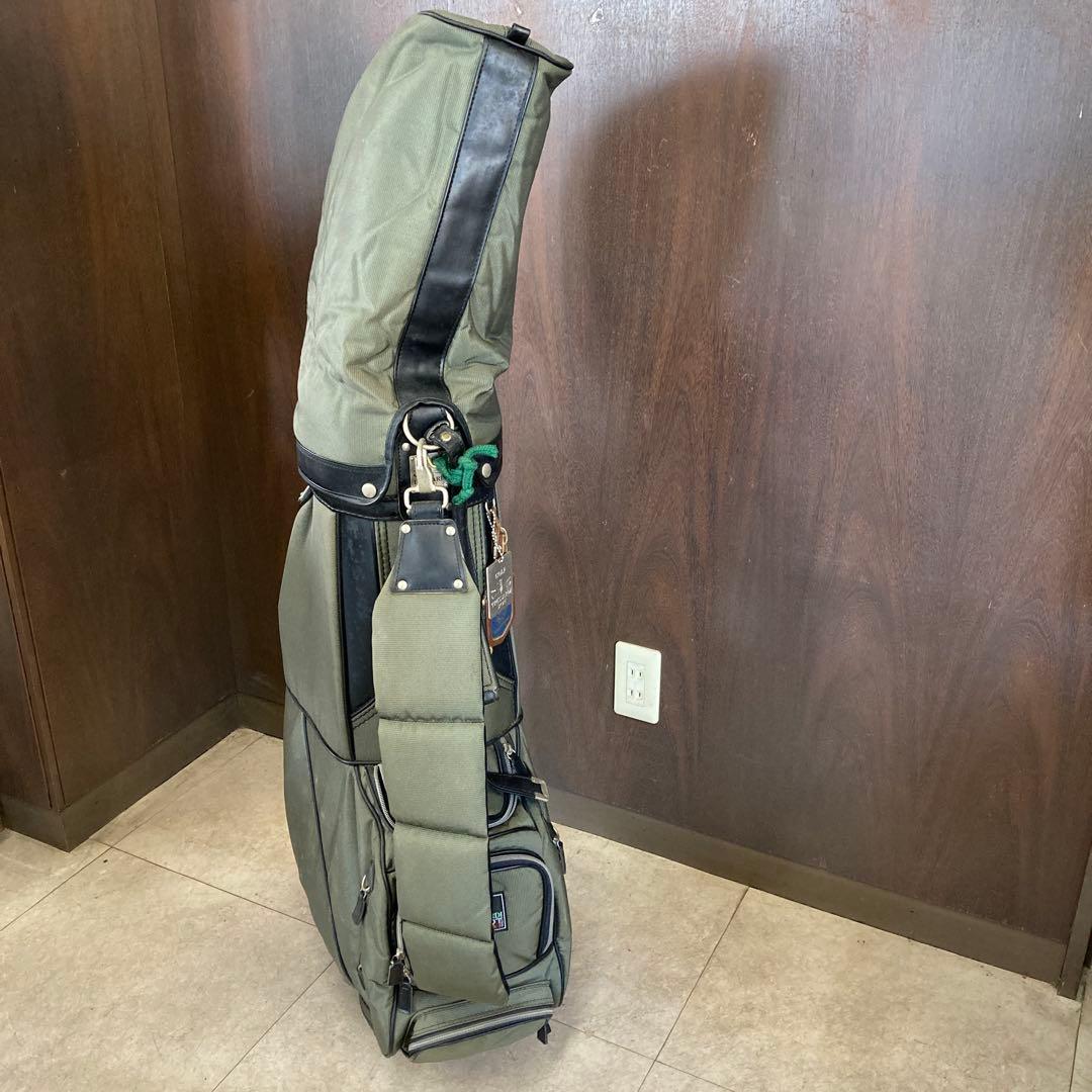 TRUSSARDI トラサルディ ゴルフ キャディバッグ ゴルフバッグ カート