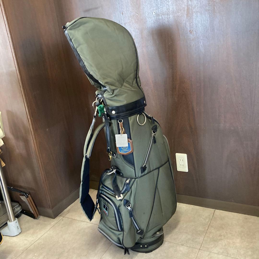 TRUSSARDI トラサルディ ゴルフ キャディバッグ ゴルフバッグ カート