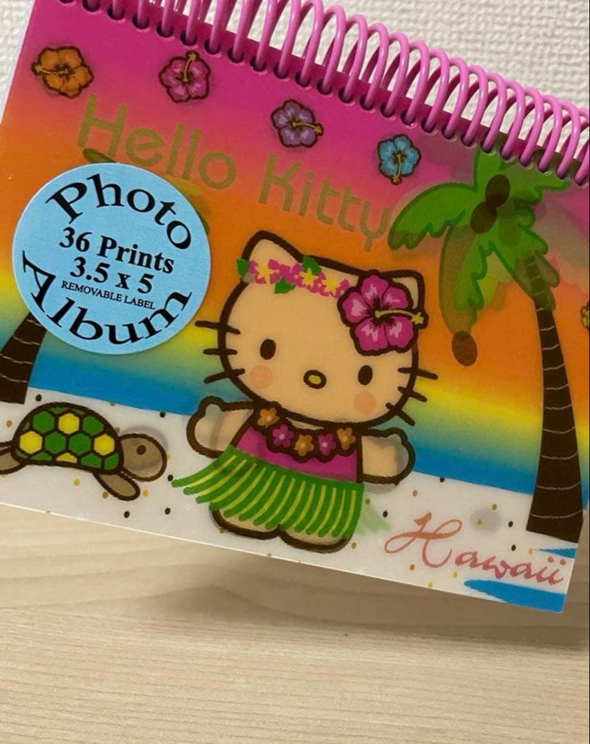 キティ カオハナ　ハイビスカス　水着 日焼け ガングロキティ ハワイグアム