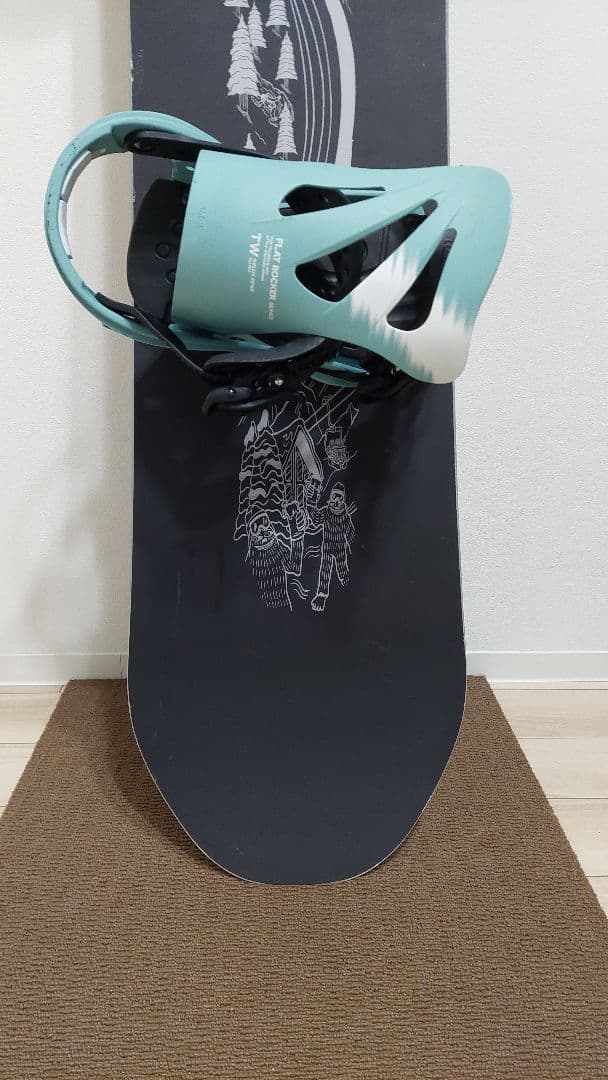 ぽんぽんスノボセット　シムス　The DAY151/フラックスTW　M