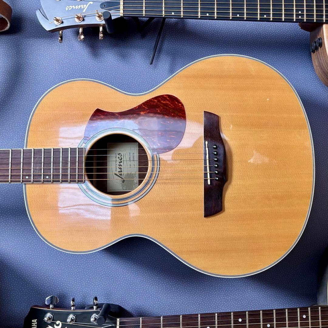 美品James アコギJ-300A NAT 弾きやすい低弦高に調整済　ケース付属