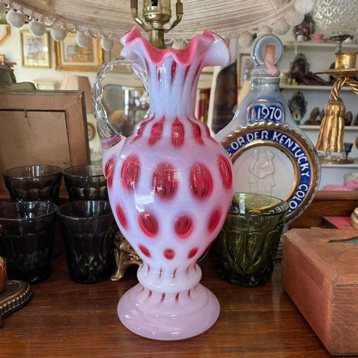 超BIG希少品！アメリカアンティークオールドフェントン40s～50sFenton