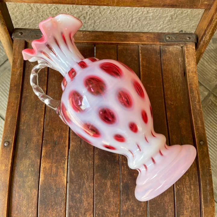 超BIG希少品！アメリカアンティークオールドフェントン40s～50sFenton