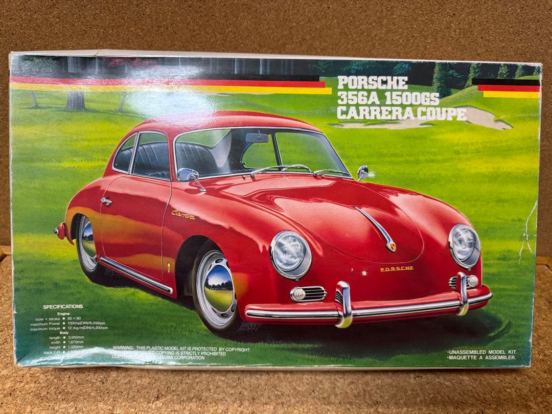 フジミ　ポルシェ356A 1500GS カレラクーペ　1/24 未使用品