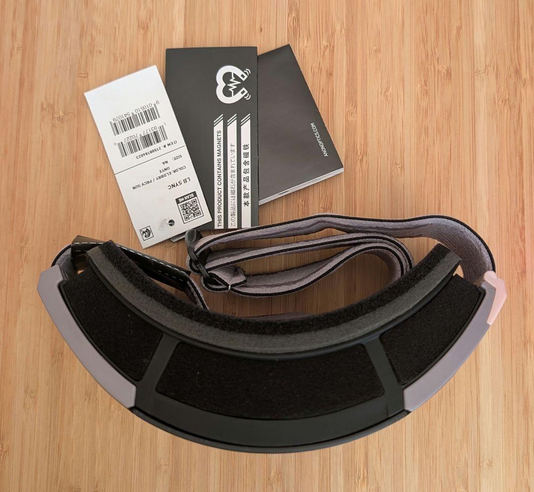 ⑧anon.Sync Low Bridge Fit Goggles+B.Lens