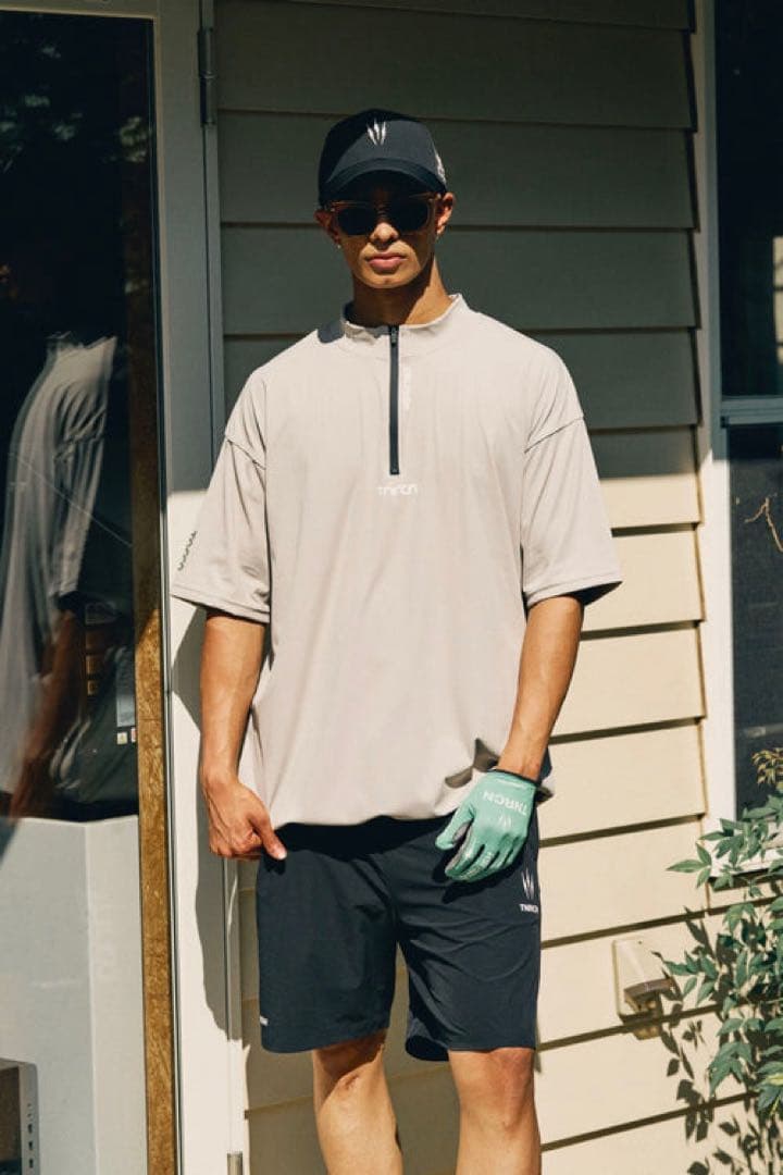 TNRCN HALF-ZIP TEE サイズXL RUFFLOG
