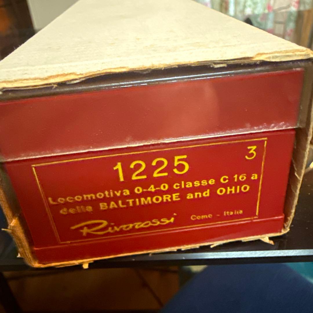 Rivarossi 蒸気機関車 C16a 1225 テンダー付き 元箱あり