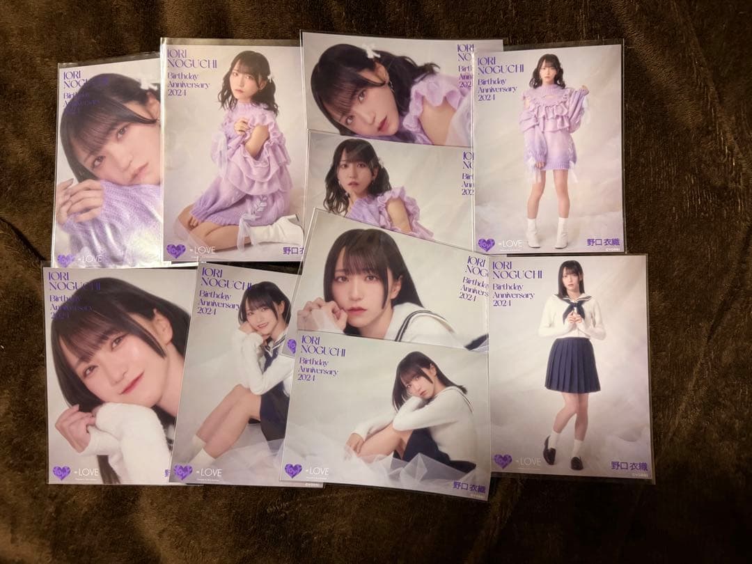 ＝Loveイコラブ 野口衣織 生誕祭コンプ20枚生写真 まとめ売り バラ売り❌
