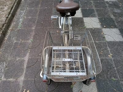 パナソニック 電動アシスト三輪自転車 ノーパンクタイヤ