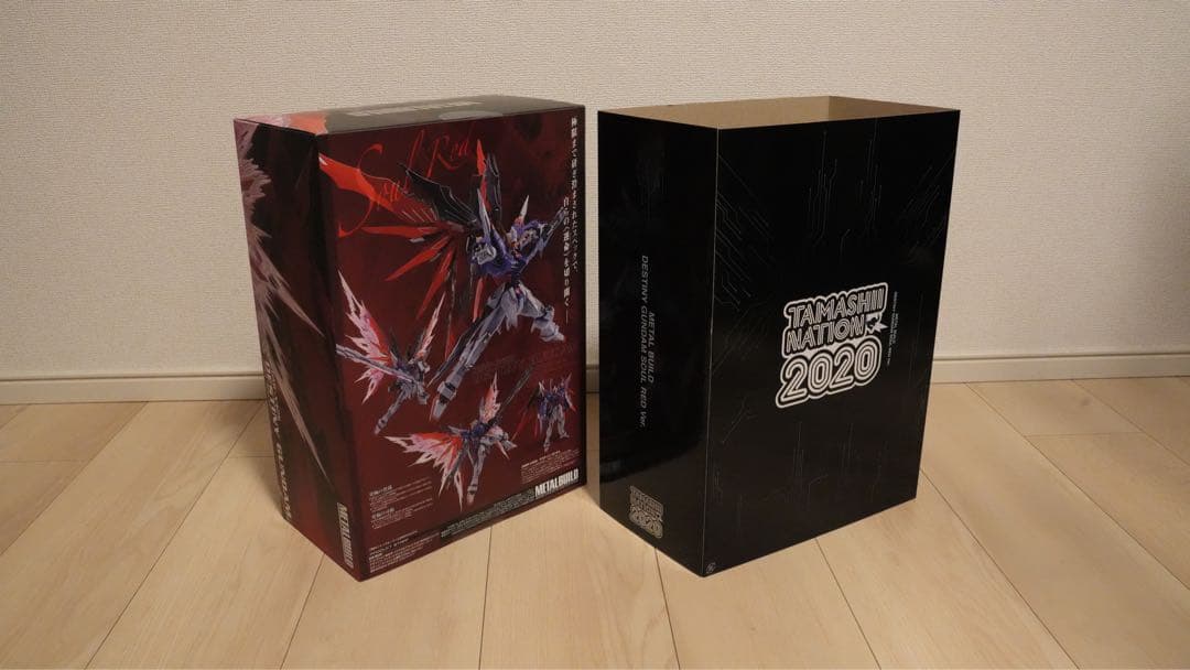 L BUILD メタルビルド デスティニーガンダム　ソウルレッド