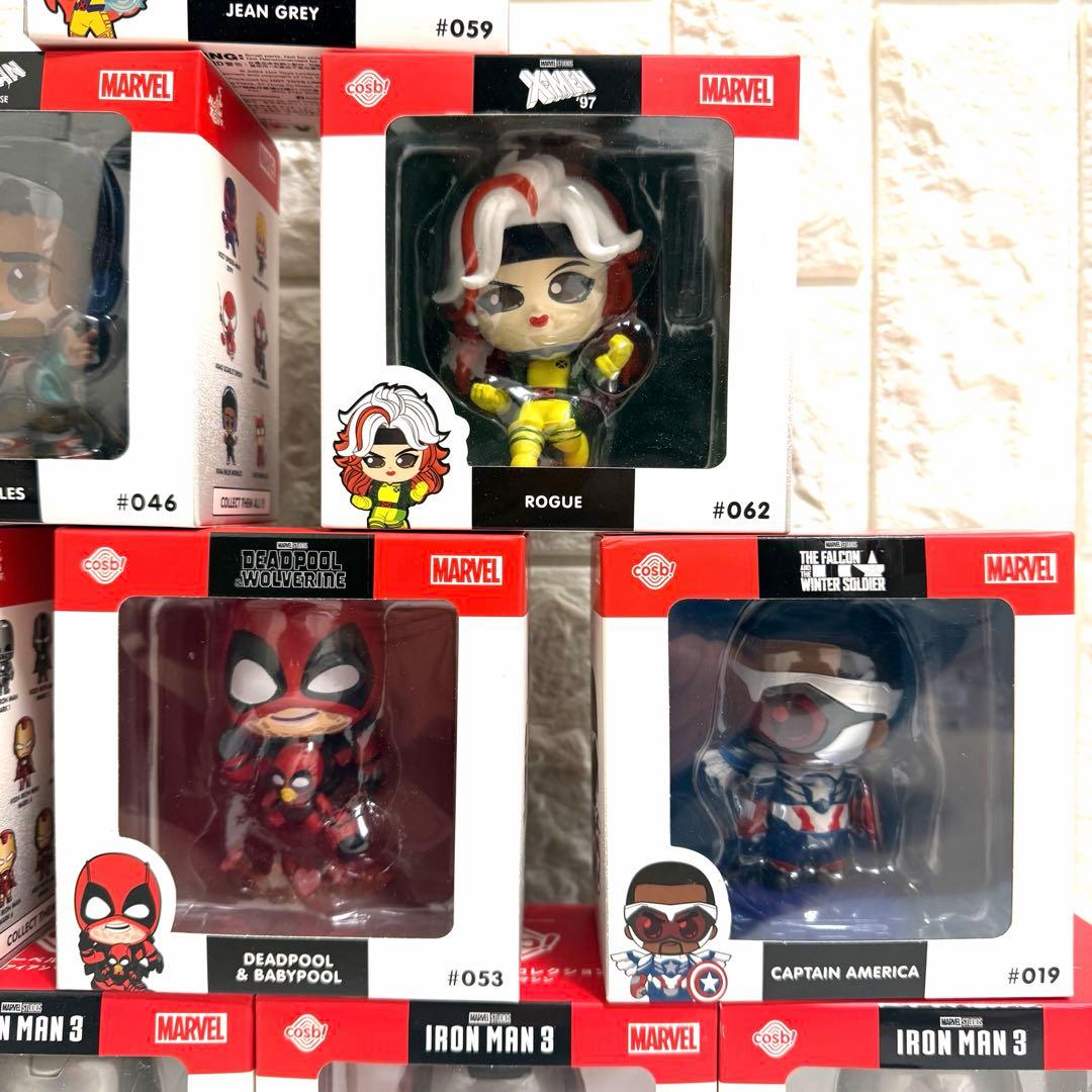 コスビ　マーベル・コレクション　ローグ　デッドプール　アイアンマン　X-MEN